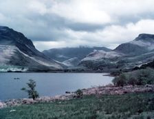 Nantle Lake, Rhyd-ddu, Caernarvon, Wales, c1955. Creator: Arthur Charles Kirby Ware