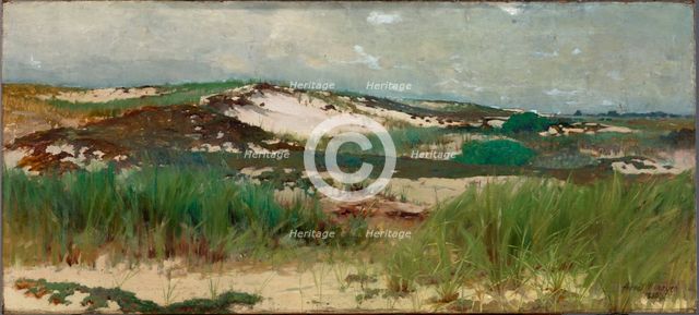 Nantucket Sand Dune, ca. 1890. Creator: C. Morgan McIlhenney.