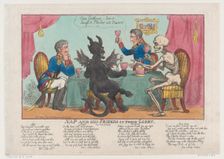 Nap and His Friends in their Glory, October 1, 1808., October 1, 1808. Creator: Thomas Rowlandson