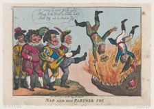 Nap and His Partner Joe, September 29, 1808., September 29, 1808. Creator: Thomas Rowlandson