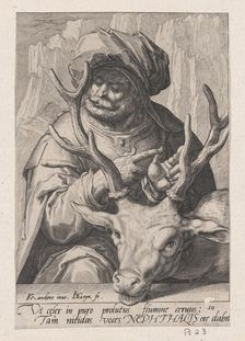 Naphthali, from The Twelve Sons of Jacob. Creator: Jacques de Gheyn II