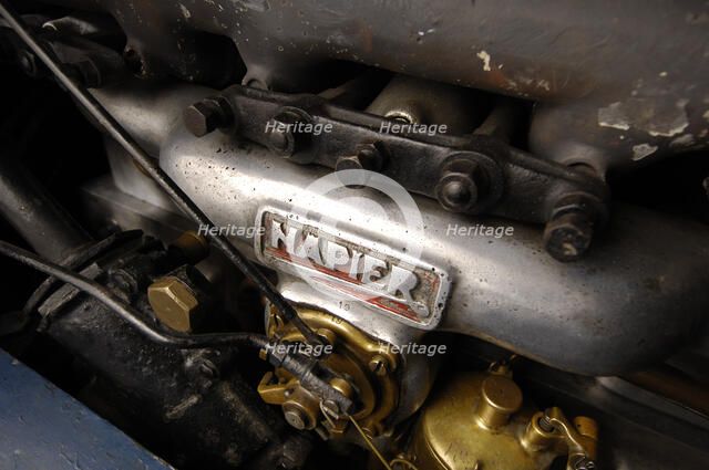 Napier open tourer 1913. Artist: Simon Clay.