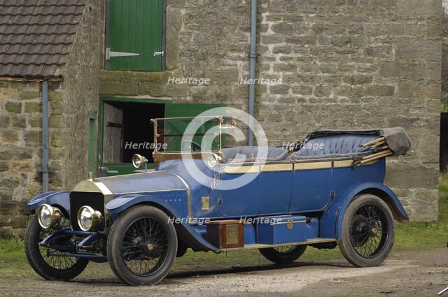 Napier open tourer 1913. Artist: Simon Clay.