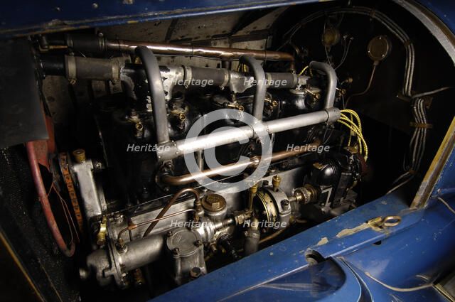 Napier open tourer 1913. Artist: Simon Clay.