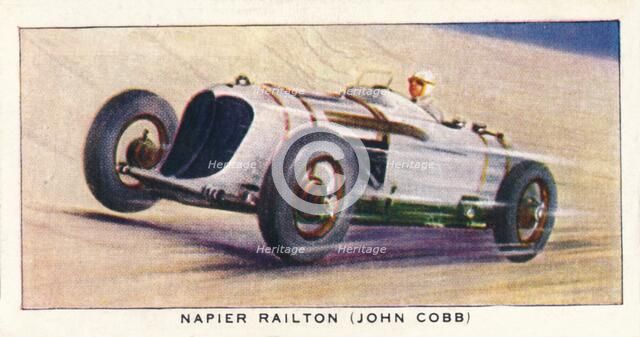 'Napier Railton (John Cobb)', 1938. Artist: Unknown.