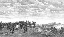 Napoeon III. at Solferino after J.L.E. Meissonier c1880-83. Creator: Auguste Boulard