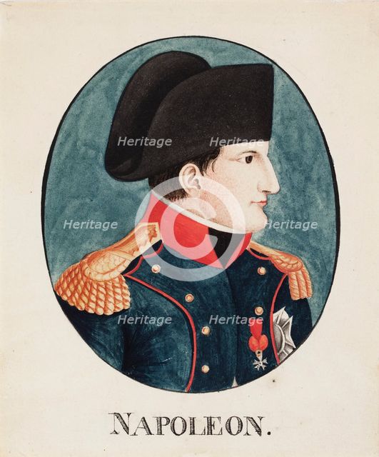 Napoleon, 1826. Creator: Wilhelm von Wright.