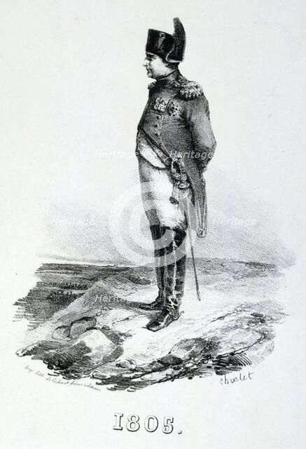 'Napoleon 1st, 1805', 19th century. Artist: Unknown
