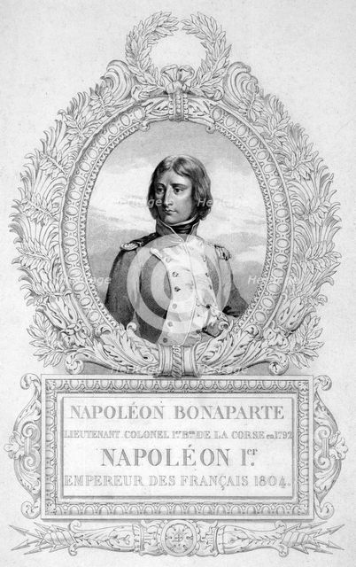 'Napoleon 1st', 19th century. Artist: Unknown