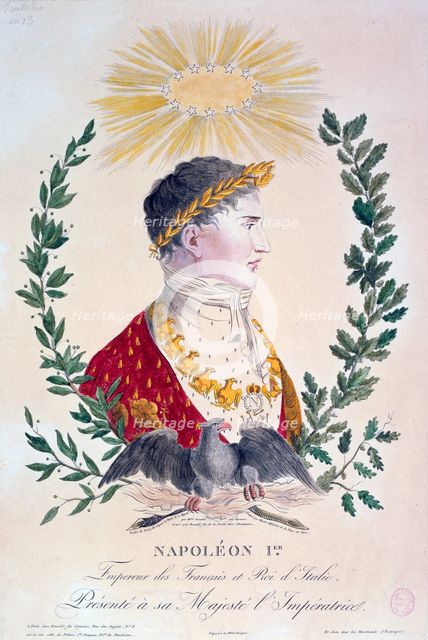 'Napoleon 1st', 19th century. Artist: Unknown