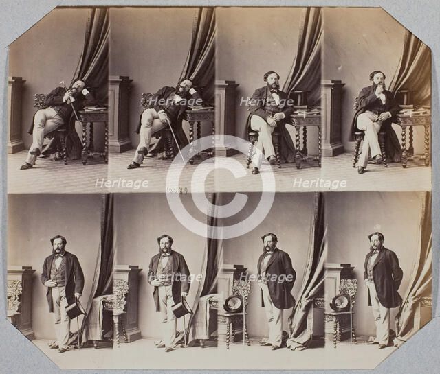 Napoléon Coste, 1859. Creator: André-Adolphe-Eugène Disdéri.
