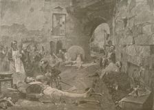 Napoleon and Marshal Lannes at Essling 1809, (1896). Artist: William Baxter Palmer Closson