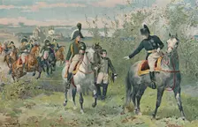 Napoleon and Alexander at Erfurt 1808, (1896)