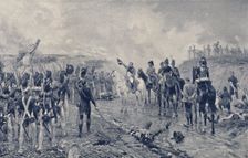 Napoleon and the Old Guard Before Waterloo 1815, (1896)
