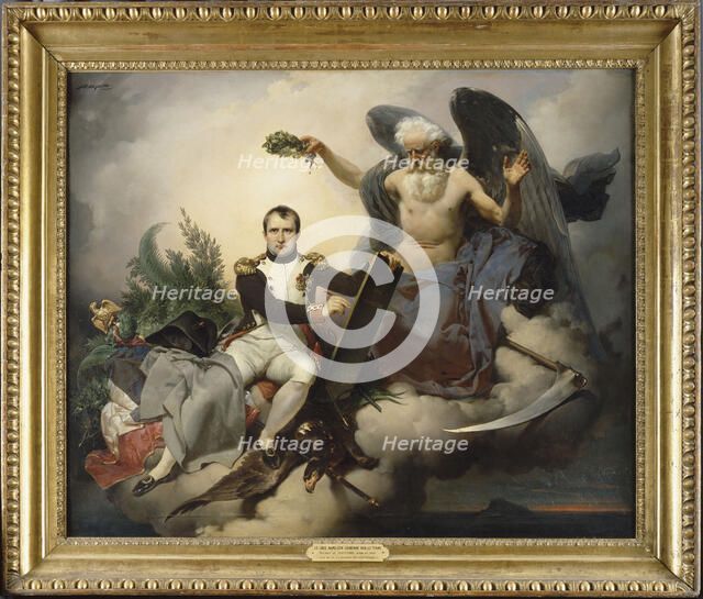 Napoleon. Allegory, 1833. Creator: Mauzaisse, Jean-Baptiste (1784-1844).