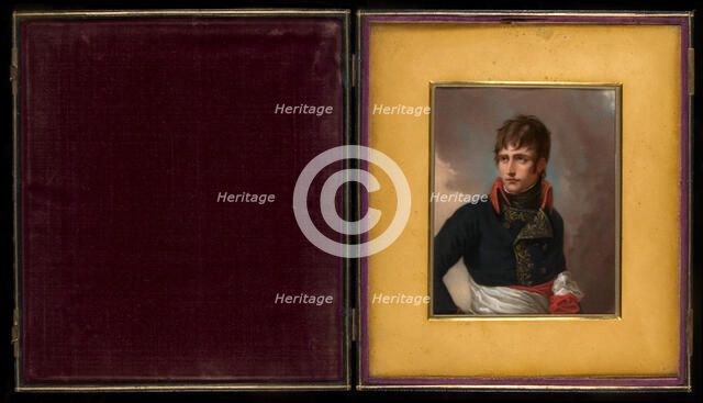 Napoleon as General, 1847. Creator: Henry Brintnell Bounethea.
