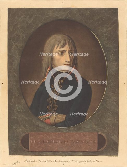 Napoleon as General of the Italian Army, 1798. Creator: Pierre Michel Alix.