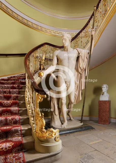 'Napoleon as Mars the Peacemaker', statue by Antonio Canova, Apsley House, London, c2015. Artist: James O Davies.