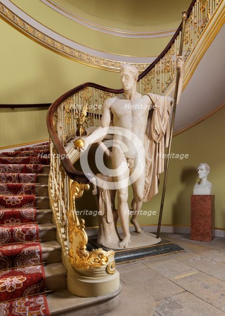 'Napoleon as Mars the Peacemaker', statue by Antonio Canova, Apsley House, London, c2015. Artist: James O Davies.
