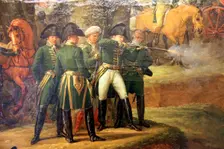 Napoleon at a Hunt in the Compiegne Forest 1811. Artist: Carle Vernet