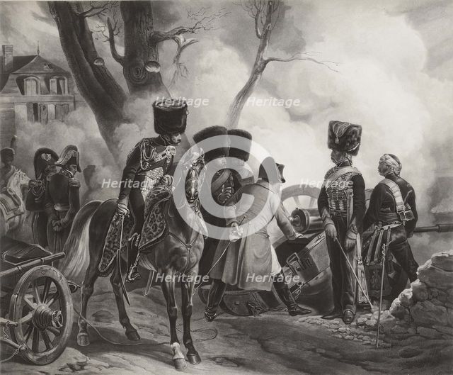 Napoleon at Montereau: The bullet that will kill me is not yet cast!.