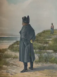 Napoleon at St. Helena c1815, (1896)