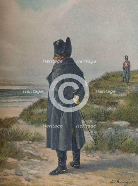 'Napoleon at St. Helena', c1815, (1896). Artist: Unknown.