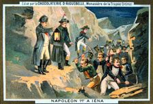 Napoleon at the Battle of Jena, 14 October 1806, (19th century)