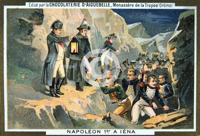 Napoleon at the Battle of Jena, 14 October 1806, (19th century). Artist: Unknown