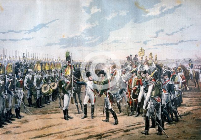 'Napoleon at Tilsit', 1807 (1894). Artist: Unknown