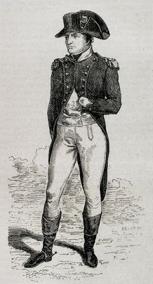 Napoleon Bonaparte, (1769-1821), French military and political leader, 1853. Creator: José Severini