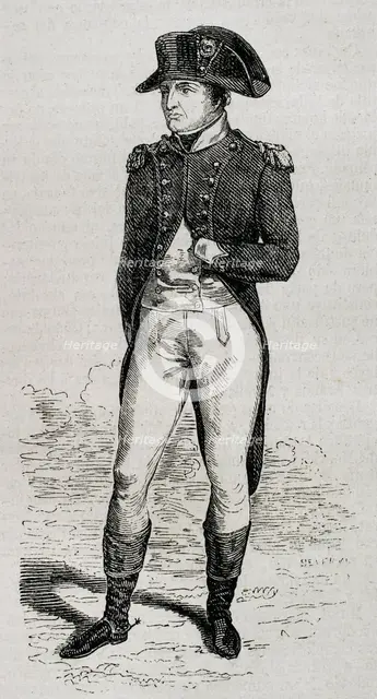 Napoleon Bonaparte, (1769-1821), French military and political leader, 1853.  Creator: José Severini.