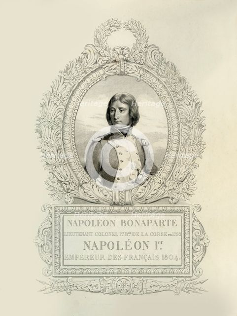 Napoléon Bonaparte, 1804, (1839). Creator: Claude-Marie-François Dien.