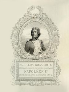 Napoléon Bonaparte, 1804, (1839). Creator: Claude-Marie-François Dien