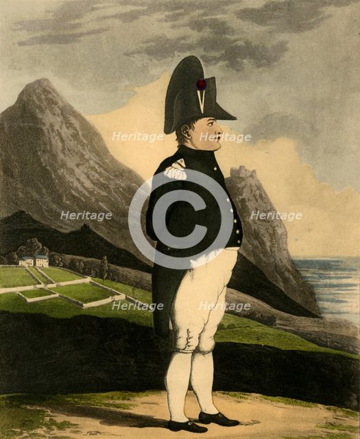 'Napoleon Bonaparte', 1816, (1921).  Creator: Unknown.