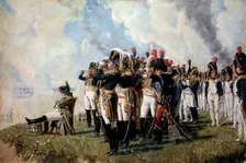Napoleon Bonaparte on the Borodino Hights, 1897. Artist: Vereshchagin, Vasili Vasilyevich (1842-1904)
