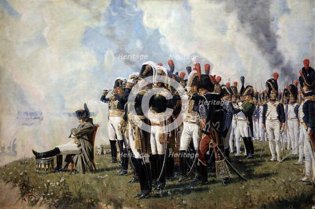 Napoleon Bonaparte on the Borodino Hights, 1897. Artist: Vereshchagin, Vasili Vasilyevich (1842-1904)