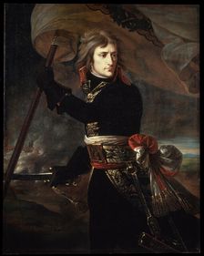 Napoleon Bonaparte on the Bridge at Arcole 1797. Artist: Antoine-Jean Gros