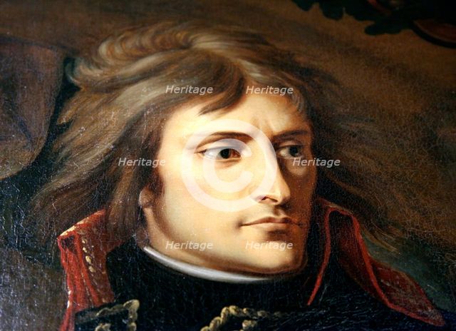 'Napoleon Bonaparte on the Bridge at Arcole', c1796-c1797. Artist: Antoine-Jean Gros