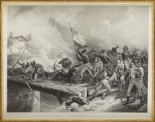 Napoleon Bonaparte at the Pont d'Arcole
