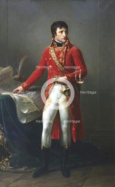 Napoleon Bonaparte as First Consul, 1799-1821. Artist: Antoine-Jean Gros