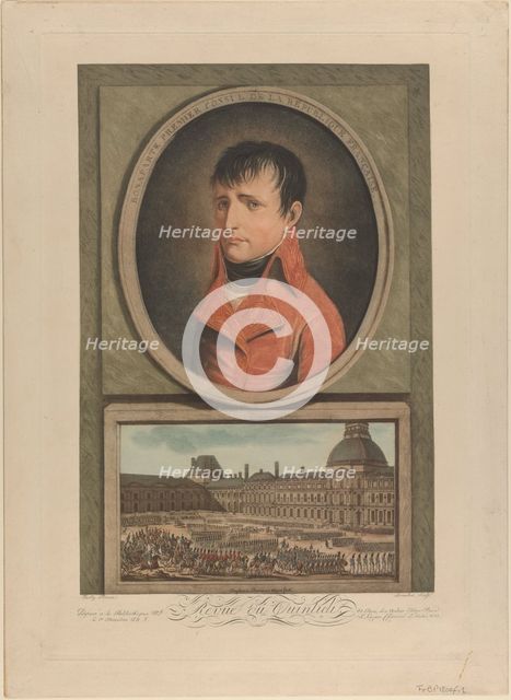 Napoleon Bonaparte as First Consul of France, 1802. Artist: Boilly, Louis-Léopold (1761-1845)