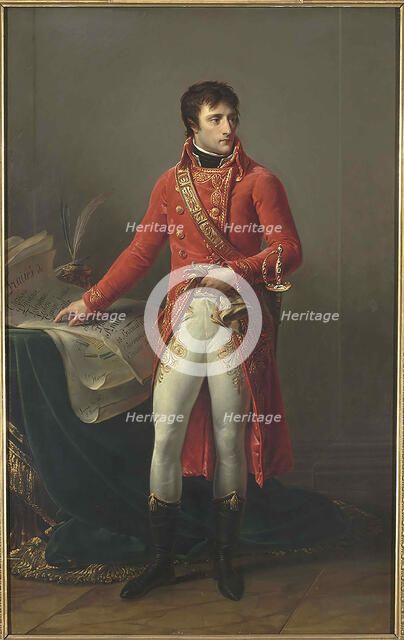 Napoleon Bonaparte as First Consul of France, 1803. Creator: Gros, Antoine Jean, Baron (1771-1835).