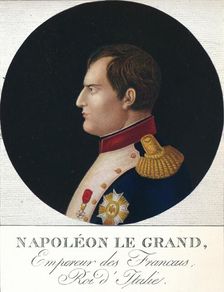 Napoleon Bonaparte, Emperor of the French, King of Italy c19th century (1912)