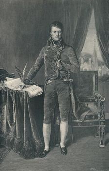 Napoleon Bonaparte, First Consul 1803-1804, (1896). Artist: T Johnson