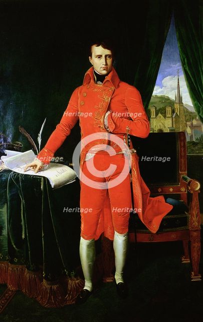 'Napoleon Bonaparte First Consul', 1803-1804. Artist: Jean-Auguste-Dominique Ingres
