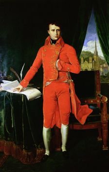 Napoleon Bonaparte First Consul 1803-1804. Artist: Jean-Auguste-Dominique Ingres