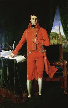 Napoleon Bonaparte First Consul 1803-1804. Artist: Jean-Auguste-Dominique Ingres