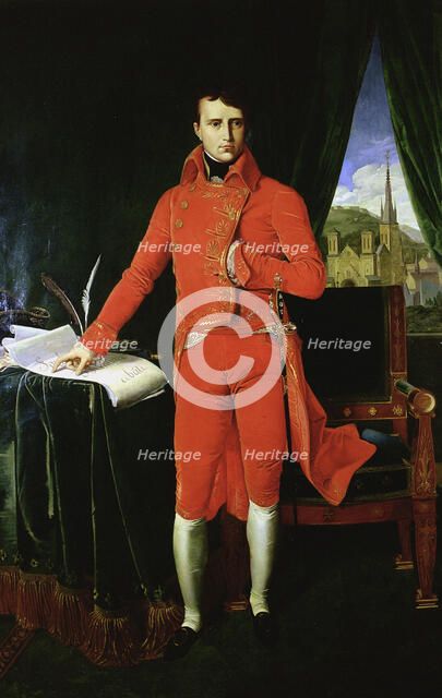 'Napoleon Bonaparte First Consul', 1803-1804. Artist: Jean-Auguste-Dominique Ingres