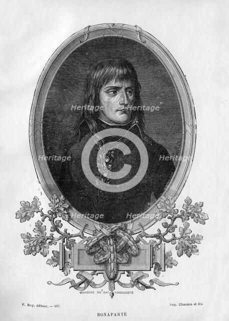 Napoleon Bonaparte, French general and Emperor, 1862 (1882-1884).Artist: Charaire et fils